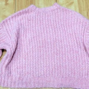 American Eagle pink sweater